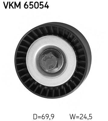 Galet enrouleur de courroie d'accessoire SKF ref. VKM 65054